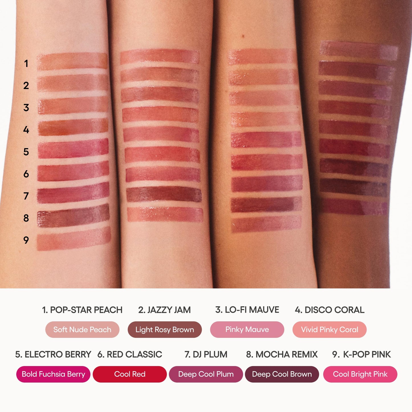 LANEIGE JuicePop Box Korean Lip Tint: Long-Lasting Hydrating Lightweight Tint, Buildable Juicy Color & Nourishing Shine, K-Beauty Lip Essential for Long-Lasting Comfort, Jazzy Jam