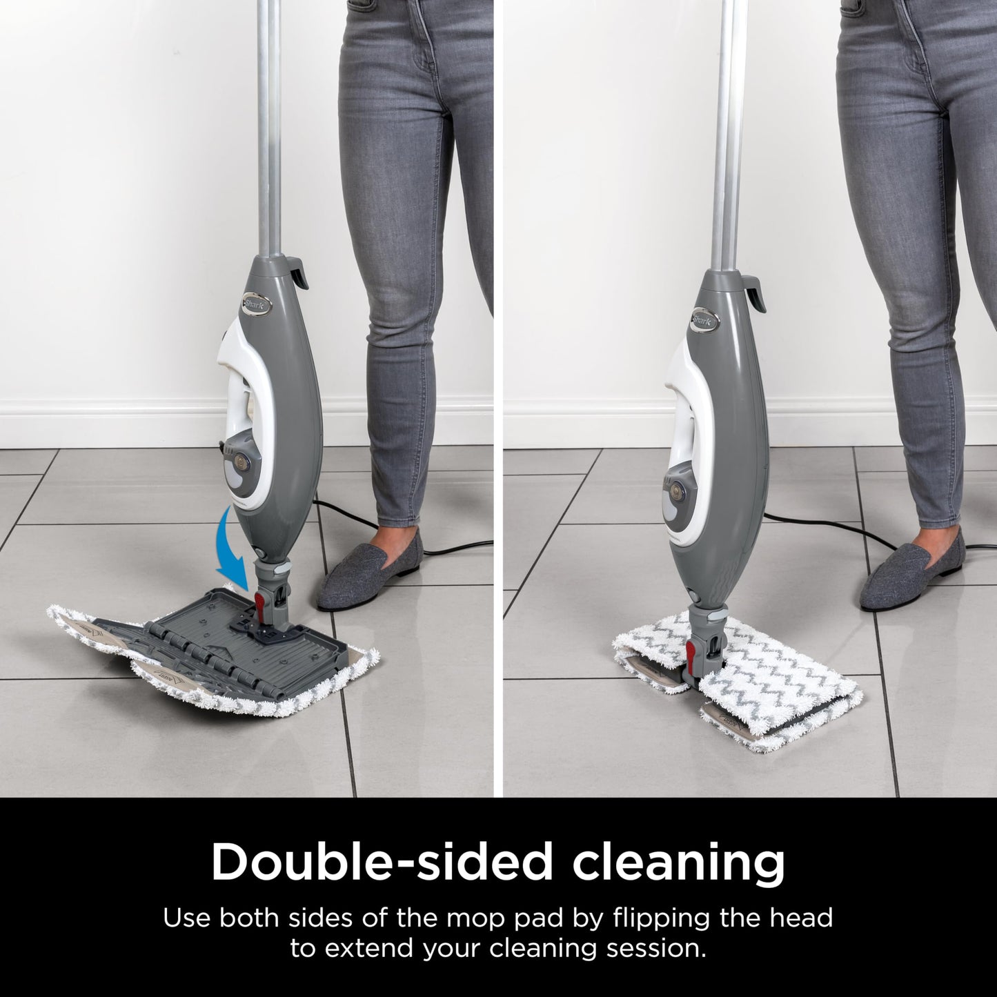 Shark Steam Mop Pro Lift-Away with Detachable Handheld Steam Cleaner for Whole Home Cleaning, Steams Hard Floors, Upholstery, Garments and Cars, 3 Modes with Steam Blaster Technology, S3973D