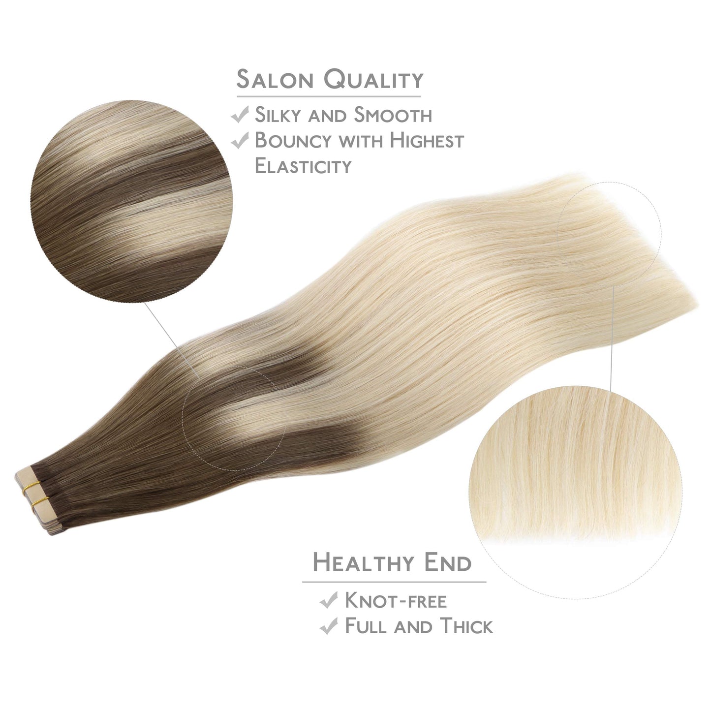 WENNALIFE Tape in Hair 9/60