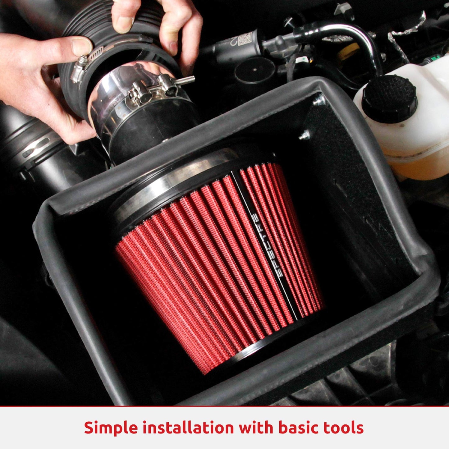Spectre Performance Air Intake Kit: High Performance, Desgined to Increase Horsepower and Torque: Fits 2019 DODGE/RAM (1500) SPE-9090