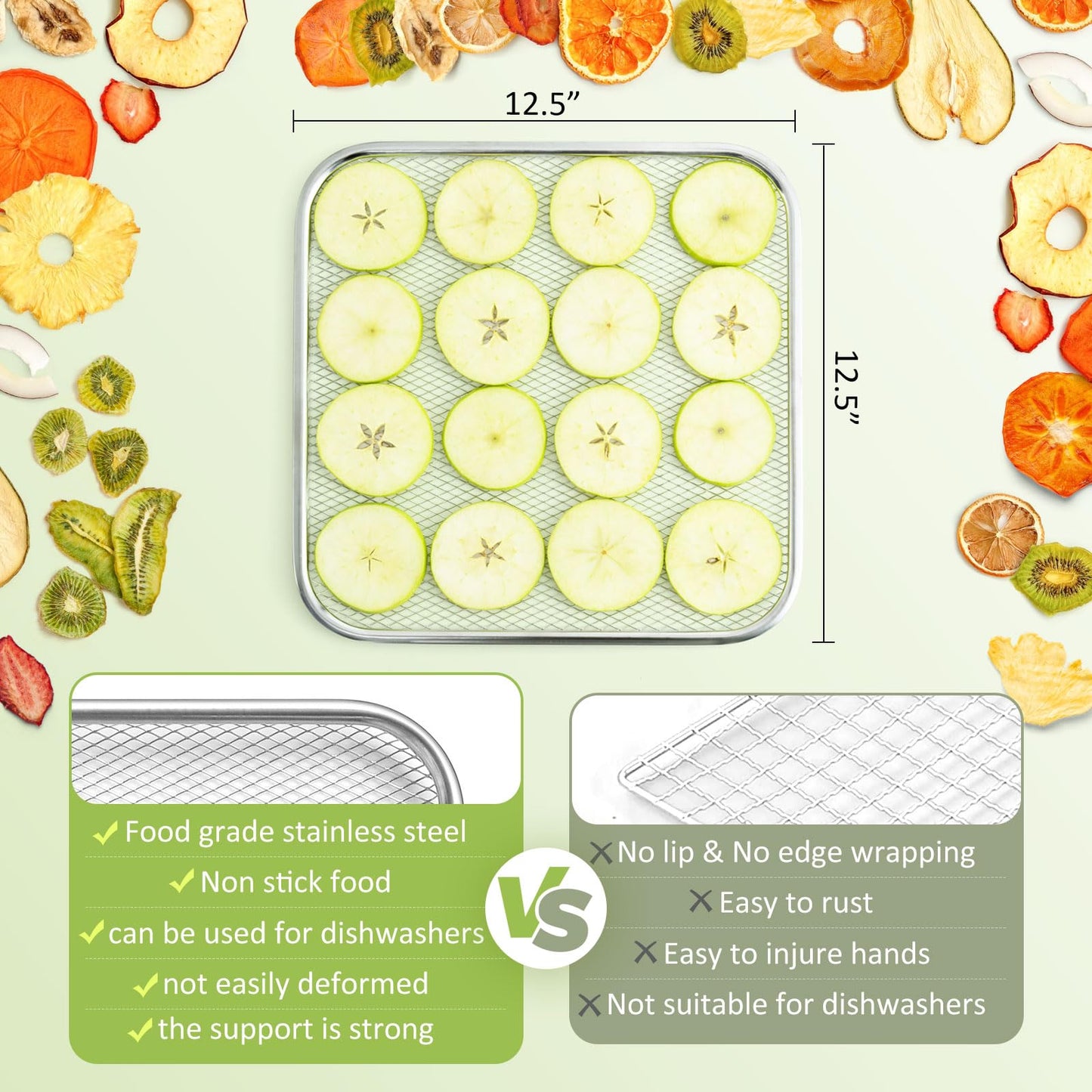 Septree Commercial Food Dehydrators Machine 8 trays