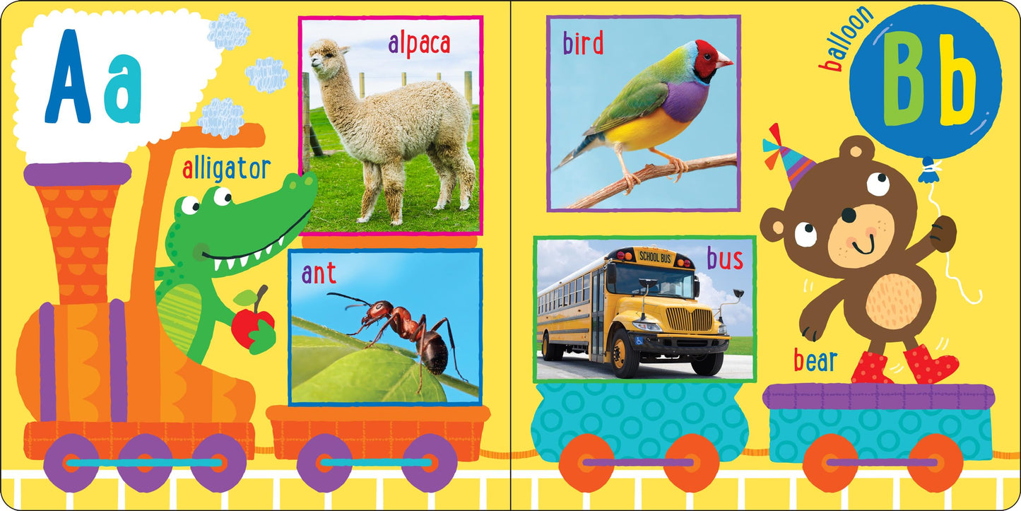 My First ABCs Padded Board Book (Board Books)