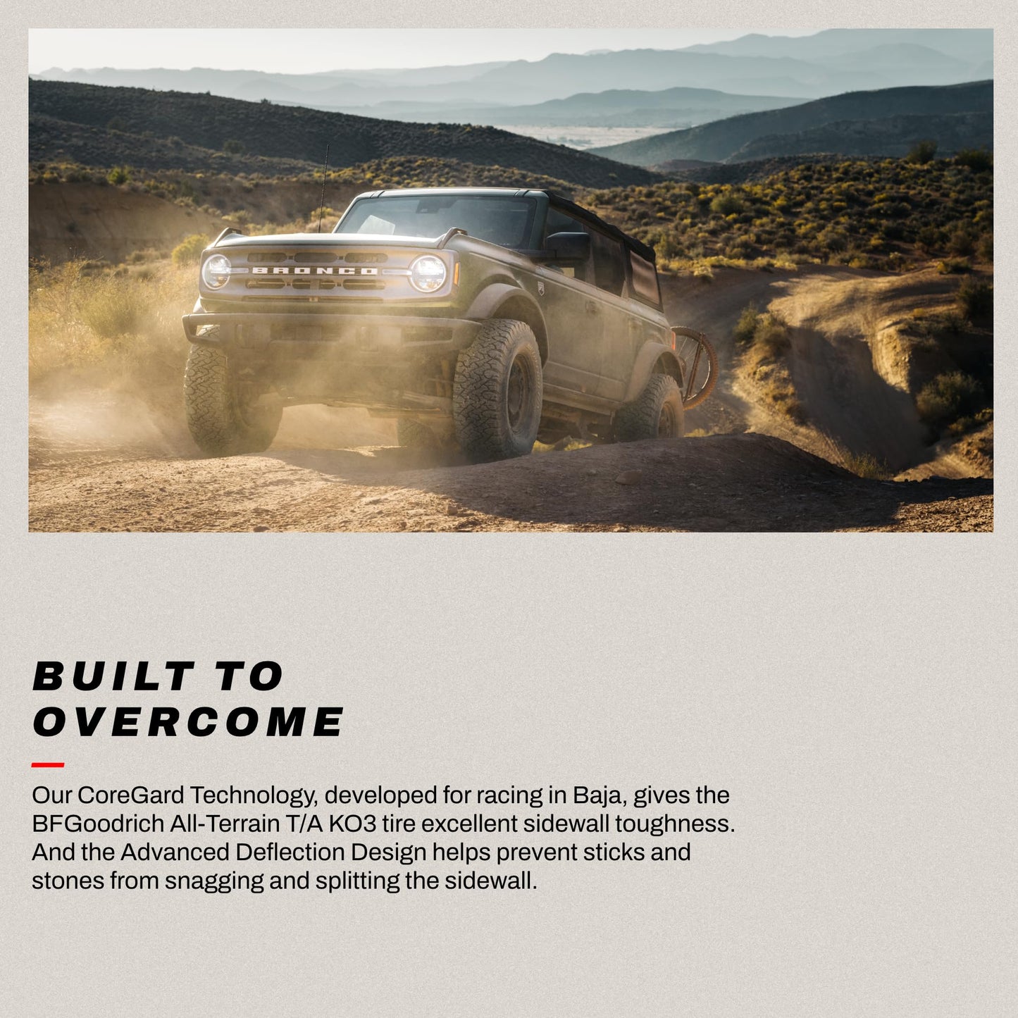 BFGoodrich All-Terrain T/A KO3 Car Tire for Light Trucks, SUVs, and Crossovers, LT275/70R17/E 124/121S