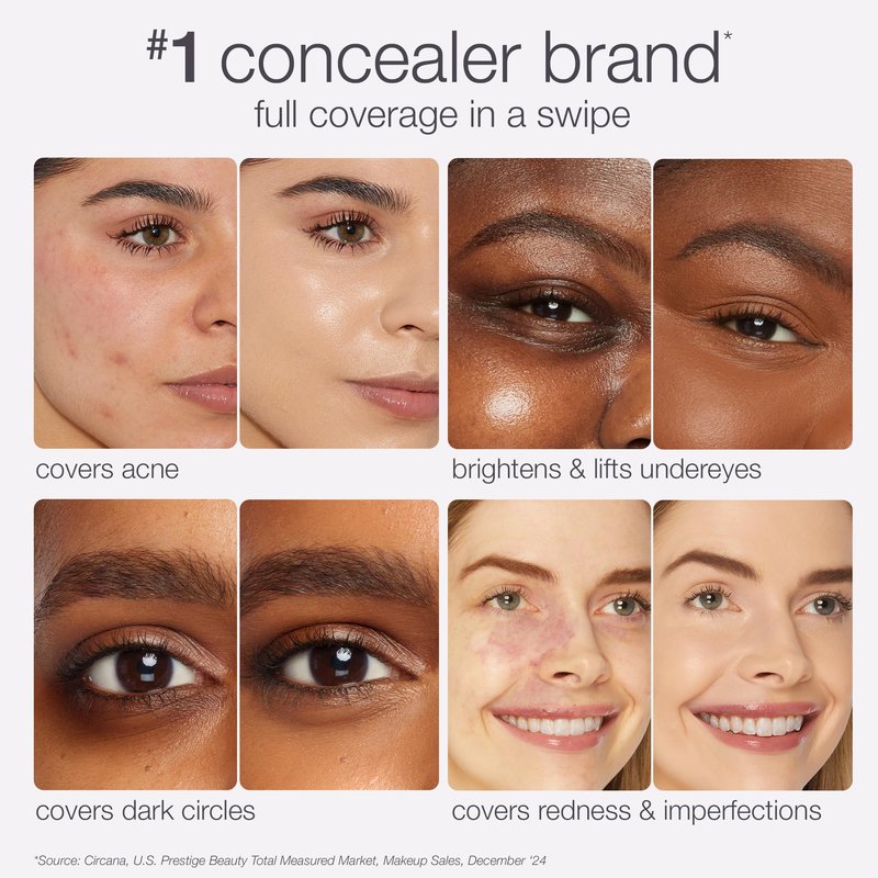 tarte shape tape concealer – Full-Coverage Creaseless Soft Matte Finish, Brightening Under-Eye & Face Makeup, 16hr Longwear, Vegan & Cruelty-Free, full size, 8B porcelain beige
