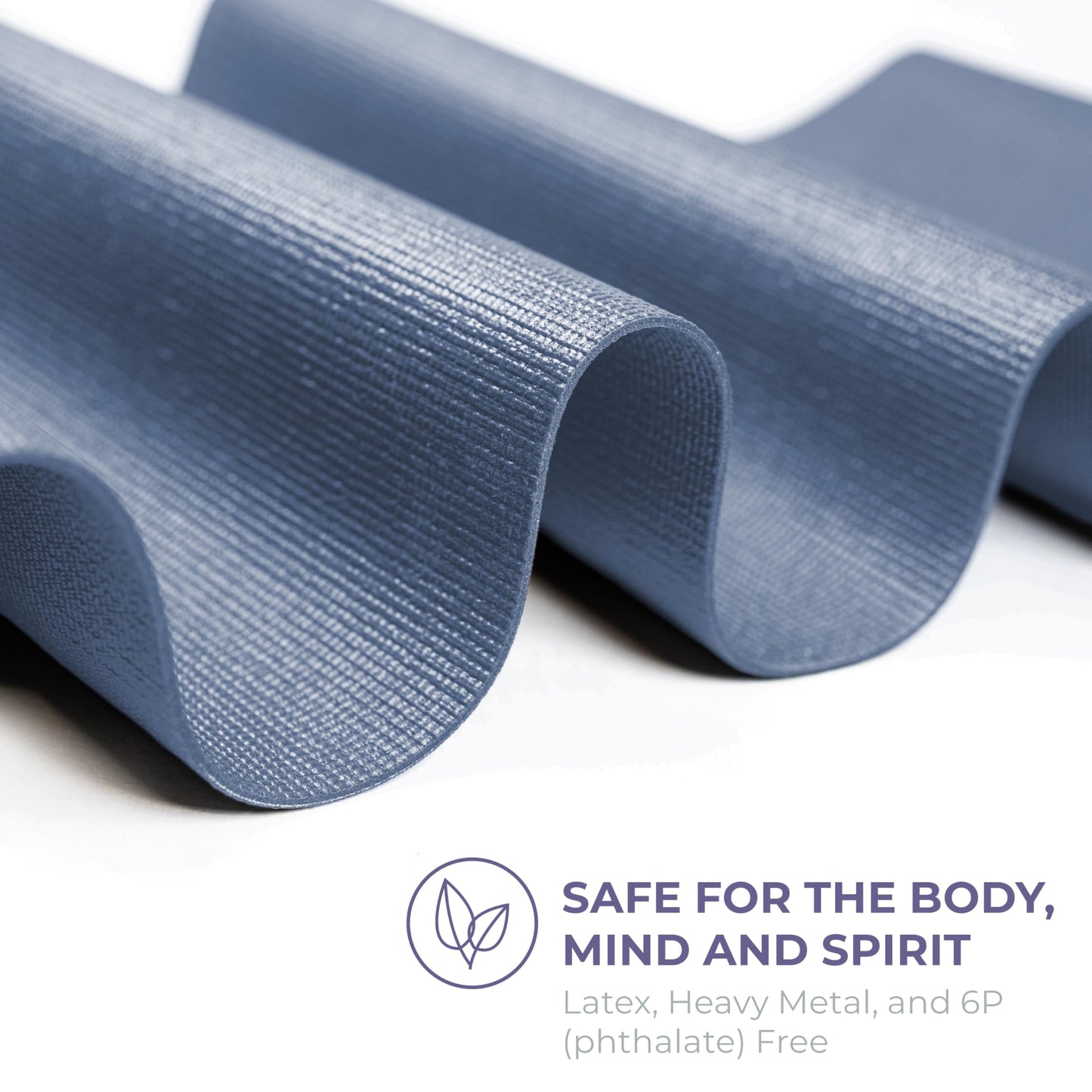 Sunshine Yoga Voyage Yoga Mat, 6 Pack, 72" x 24" Professional Studio and Gym Bulk Yoga Mats, 5mm Thick, Durable, Anti-Tear, Non Slip Fitness and Exercise Mats, Calm Studio Assorted