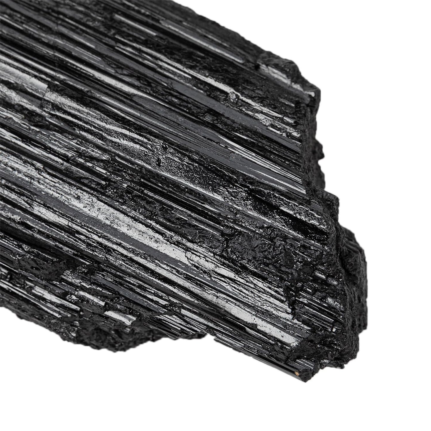SMOHEAL Large Raw Black Tourmaline Crystal Natural Rough Stone Healing Crystals for Meditation Reiki Energy Decoration 3-4lbs