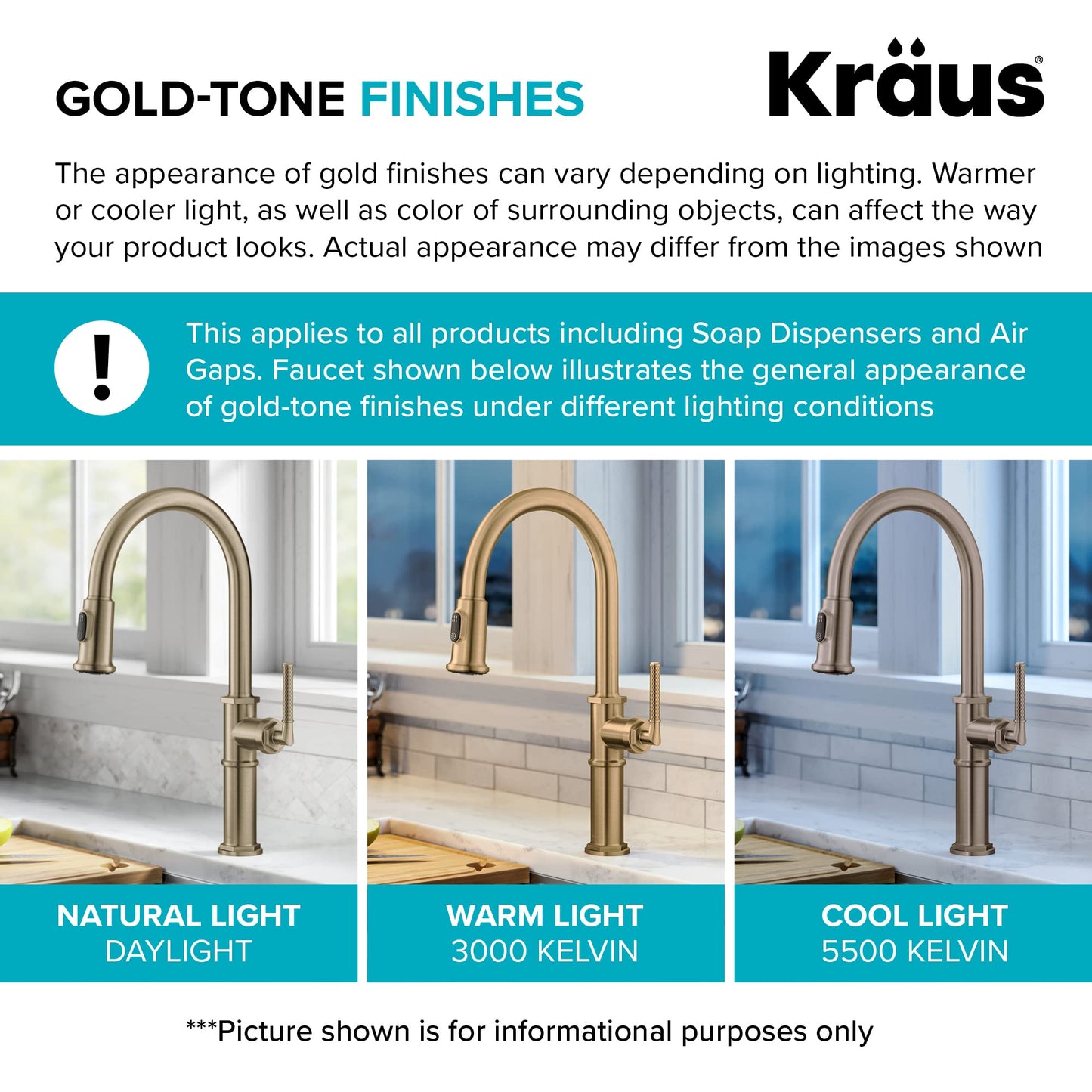 KRAUS Bolden Commercial Style 2-Function Single Handle Pull Down Kitchen Faucet in Spot-Free Antique Champagne Bronze/Matte Black, KPF-1610SFACBMB
