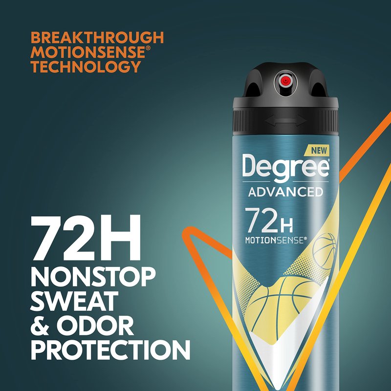 Degree Men Antiperspirant Deodorant Dry Spray Sport Defense 3 count Deodorant for Men 3.8 oz