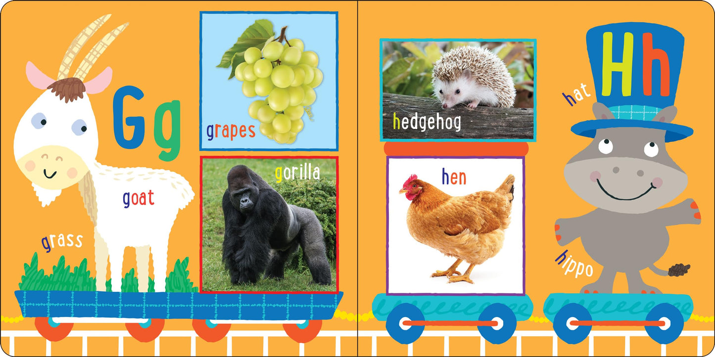 My First ABCs Padded Board Book (Board Books)