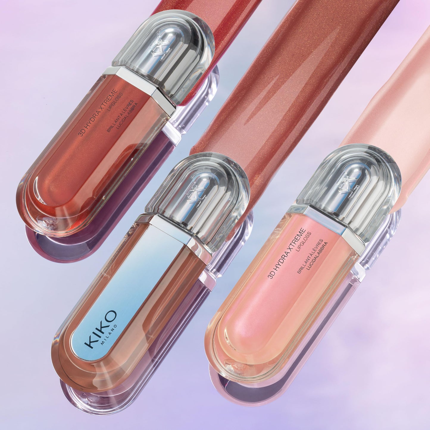 KIKO Milano 3D Hydra Xtreme Lipgloss 03, Moisturising Lip Gloss With Extreme 3D-Volume Effect