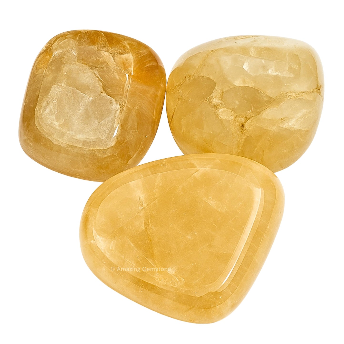 Amazing Gemstone Citrine Crystals and Healing Stones Tumbled - 1 oz Citrine Stone Gem Stones, Natural Healing Stones for Energy Balance, Stress Relief - Premium Polished Gems Rocks for Meditation
