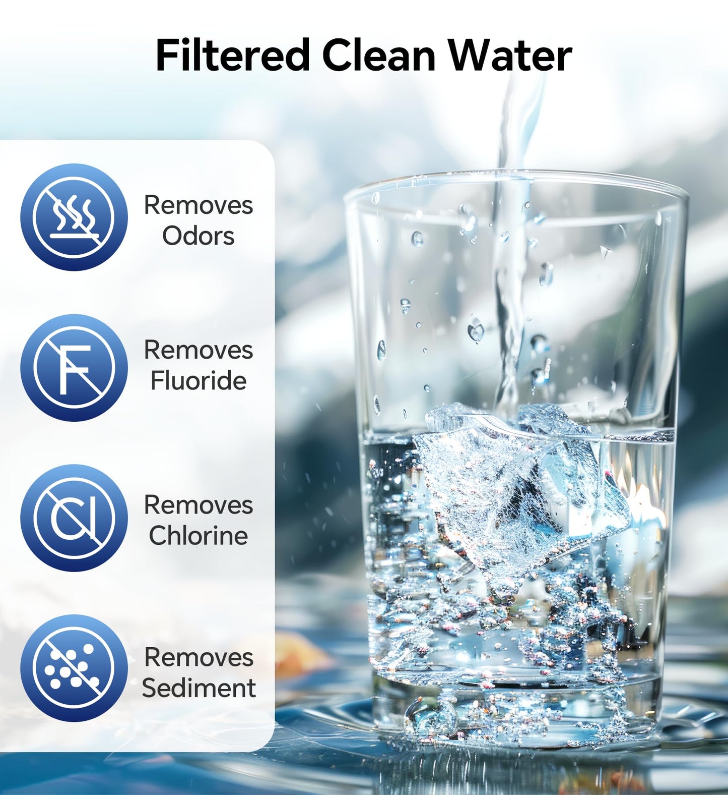 Stokk RV Water Filter, NSF Certified, RV Inline Water Hose Filter, Garden and Camper Water Filter, Greatly Reduces Bad Taste, Chlorine, Odor, Rust and Sediment, 4 Pack