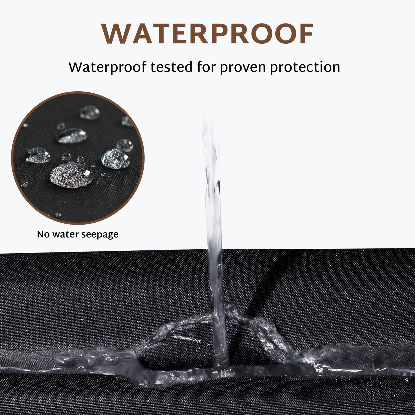 iBirdie Outdoor Waterproof Hot Tub Cover 78 x 78 inch fit 76 x 76 or 75 x 75 or 77 x 77 Square SPA 600D Heavy Duty Weatherproof Protectors Protective Cover Cap