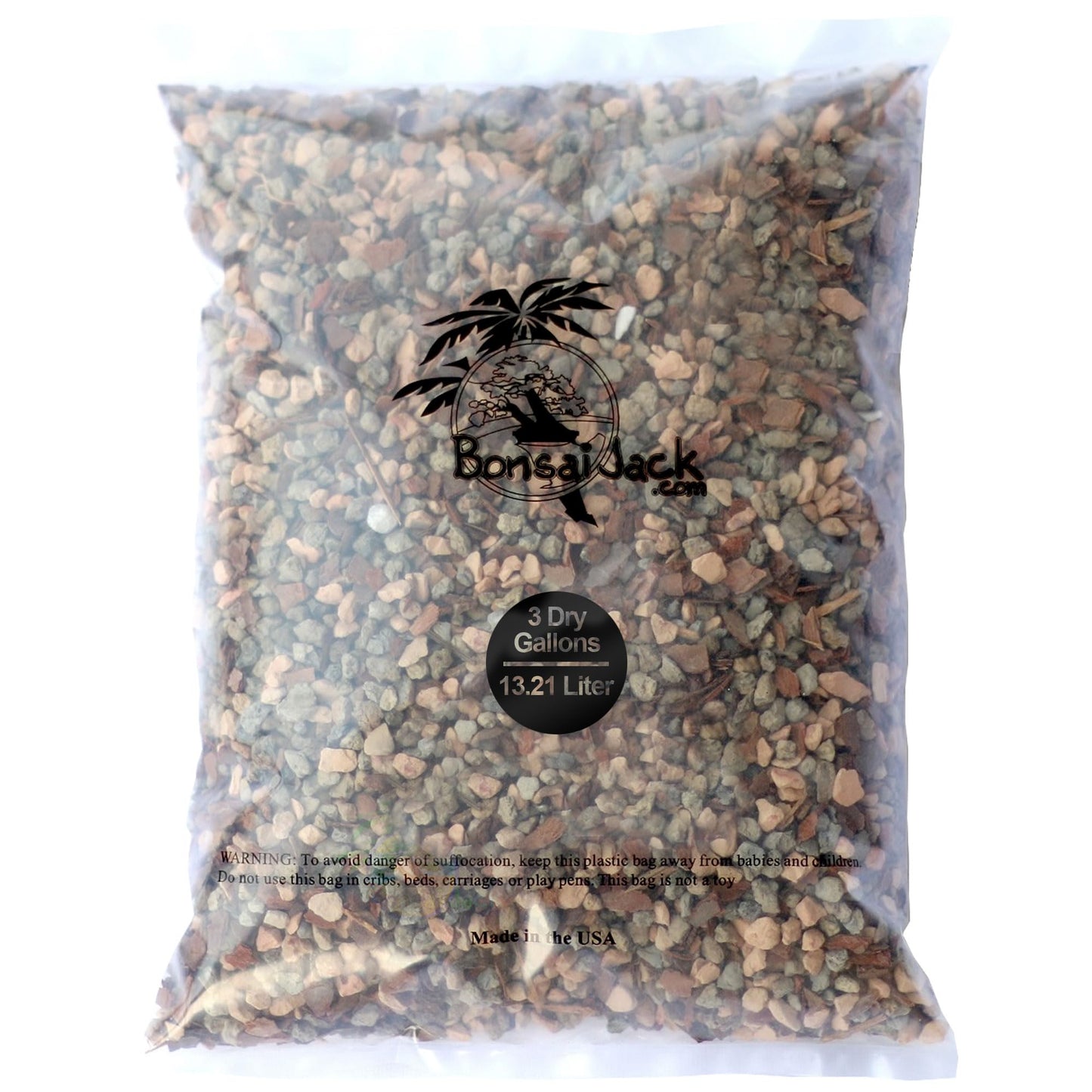Bonsai Jack Succulent, Cactus and Bonsai Soil - Jacks Gritty Mix - 3 Gallons â Fast Draining â Fight Root Rot â Optimized pH