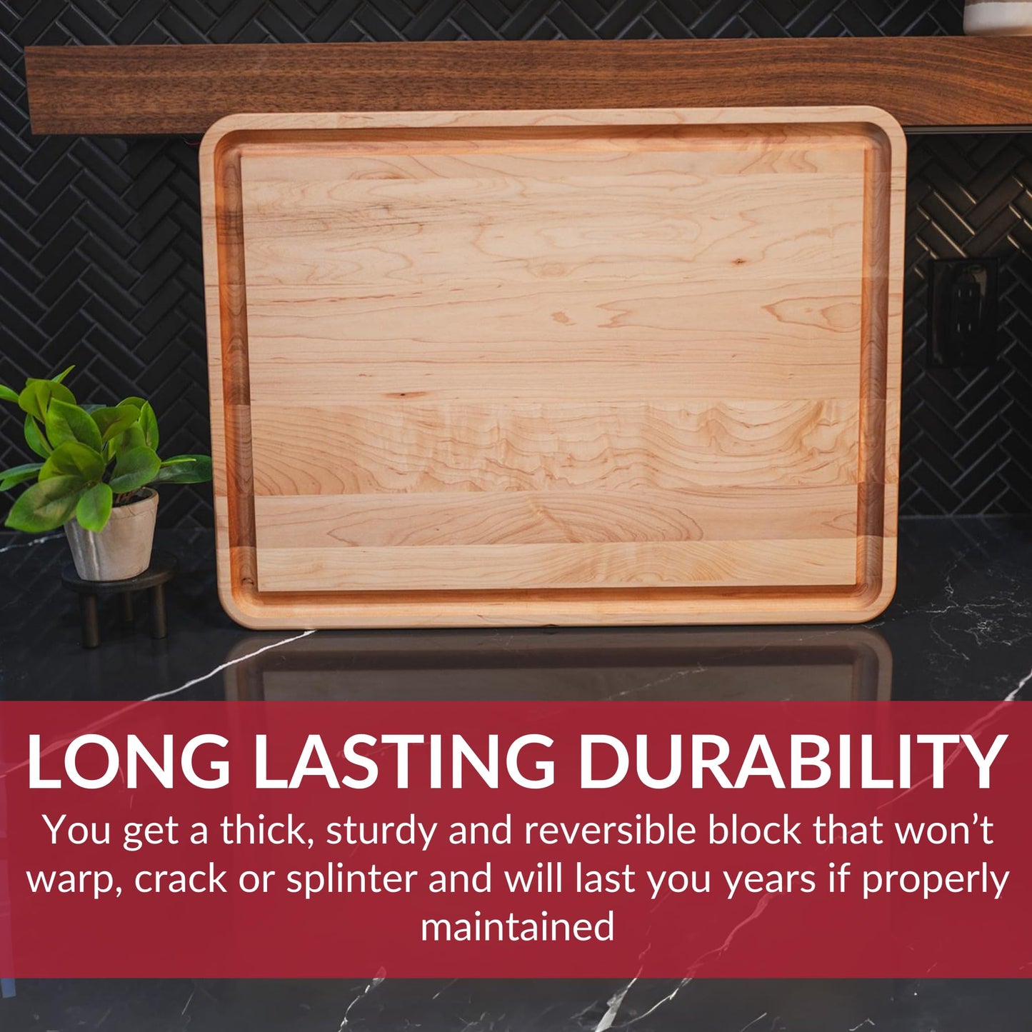 Medium Maple + Walnut With Handle + Walnut Round