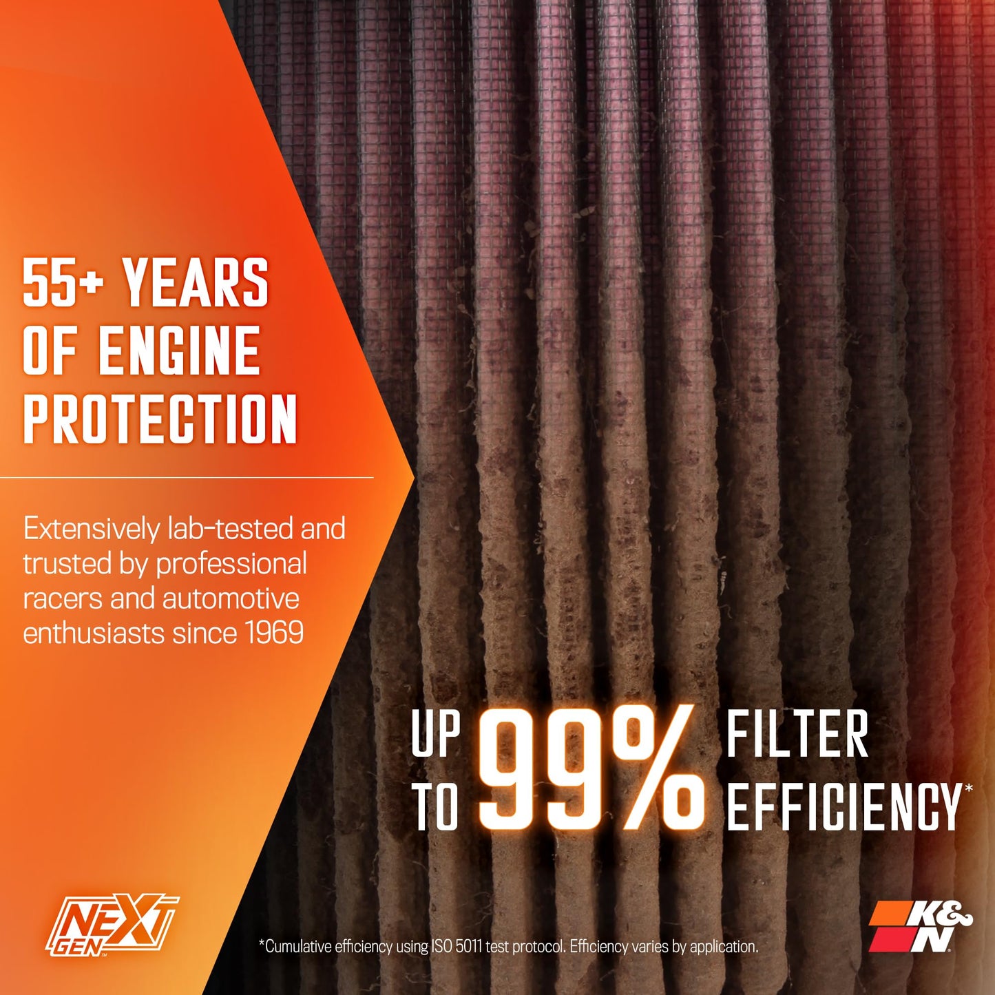 K&N NextGen Cold Air Intake System: High-Flow Cotton Filter: Compatible with 2014-2020 CADILLAC/CHEVRLOET/GMC Escalade; Silverado 1500; Suburban; Tahoe; Sierra 1500; Yukon; Yukon XL; 50-3082