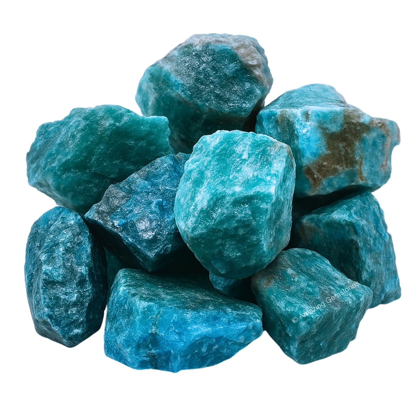 Amazing Gemstone Apatite Raw Crystals and Healing Stones, Natural Rocks for Tumbling and DIY Raw Stones and Crystals (1 Piece)