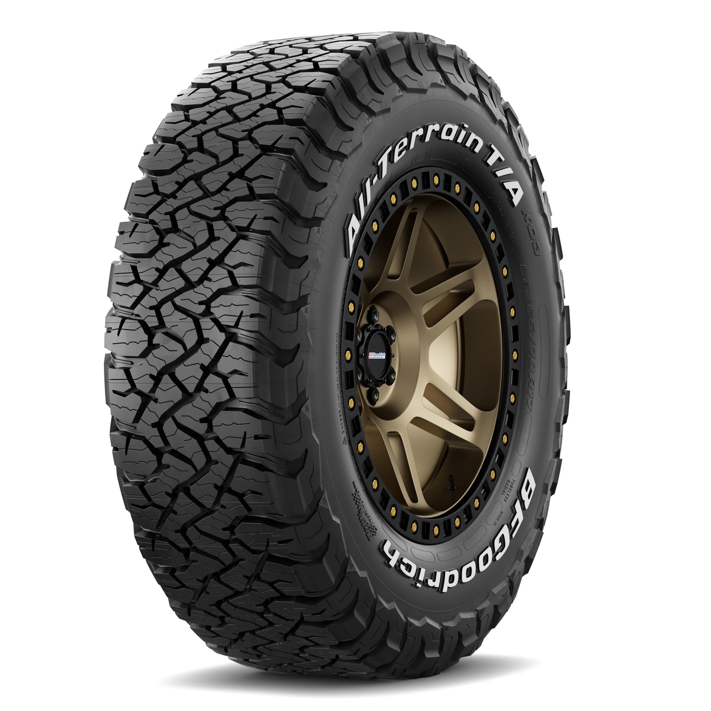 BFGoodrich All-Terrain T/A KO3 Car Tire for Light Trucks, SUVs, and Crossovers, LT275/70R17/E 124/121S