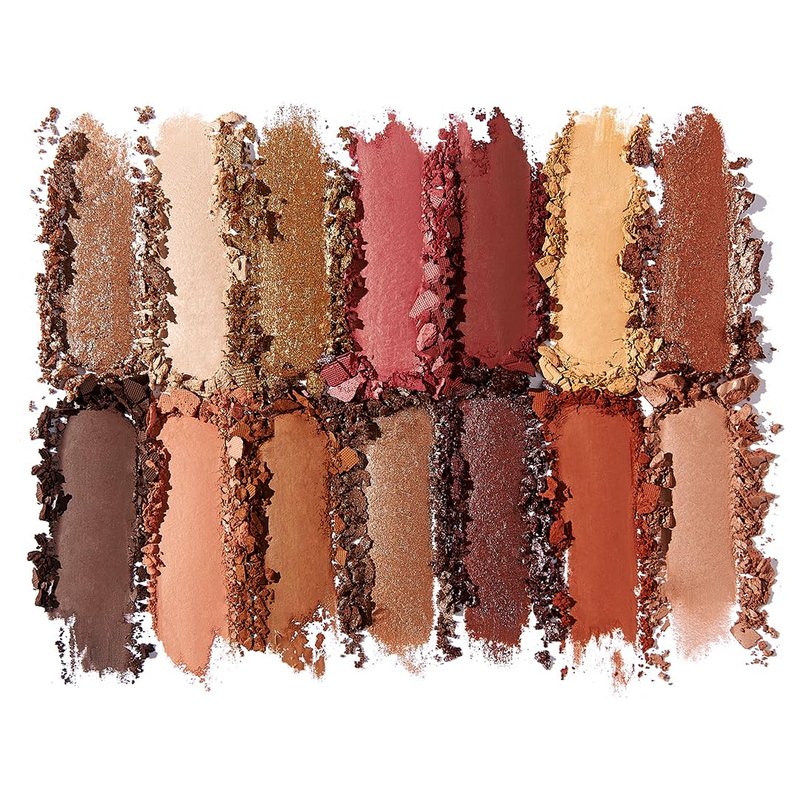 Sigma Beauty Cor-De-Rosa Eyeshadow Palette - 14 Warm Eyeshadow Shades in Matte, Shimmer and Metalic Finishes - Highly Pigmented Vegan Eye Makeup Palette - Clean Beauty Products