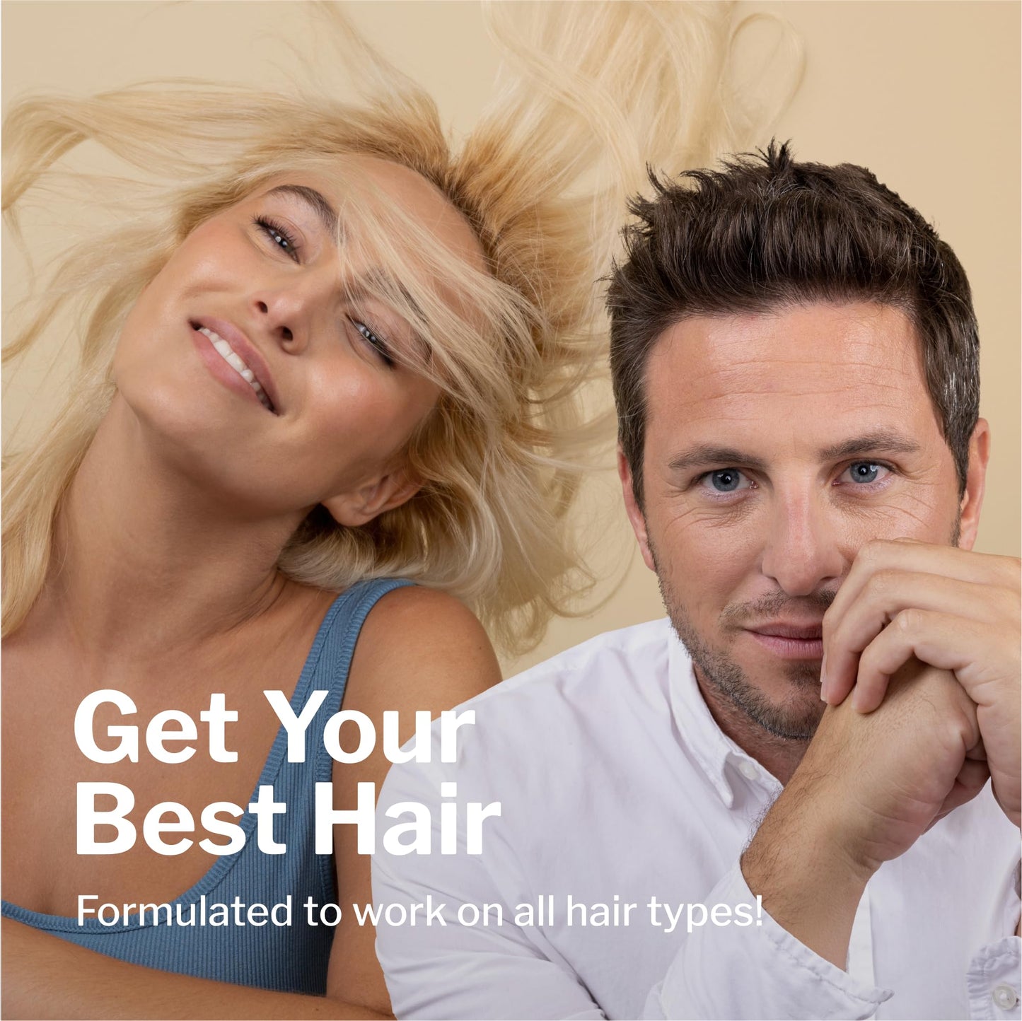 Shapiro MD Hair Growth Experts Hair Loss Leave-In Daily Foam, DHT Fighting Vegan Formula for Thinning Hair Developed by Dermatologists, Experience Healthier, Fuller, 2 Month Supply