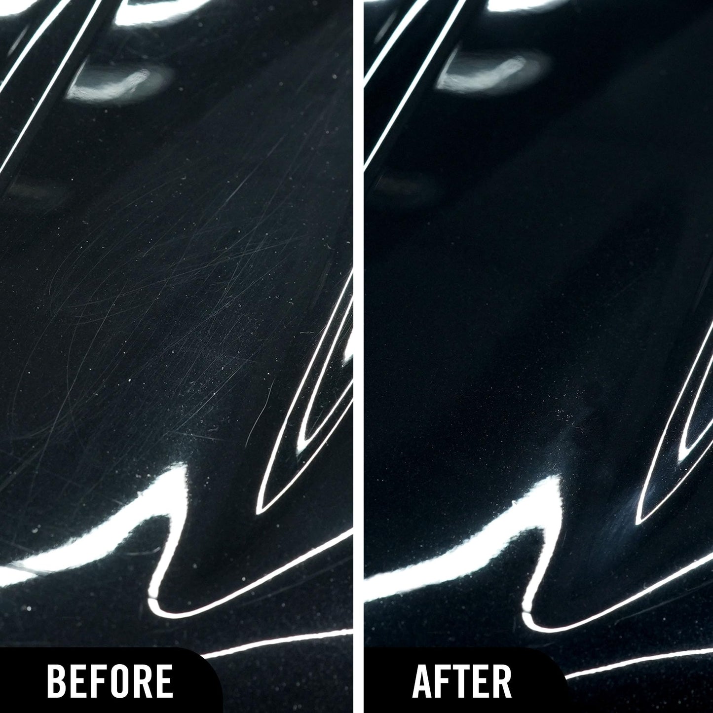 Turtle Wax Hybrid Solutions Ceramic Acrylic Black Car Polish and Wax, Car Scratch Remover & Car Paint Restorer for Black Cars, Deep Shine, Ceramic Coating Protection & Water Beading, 14 oz (Pack of 1)