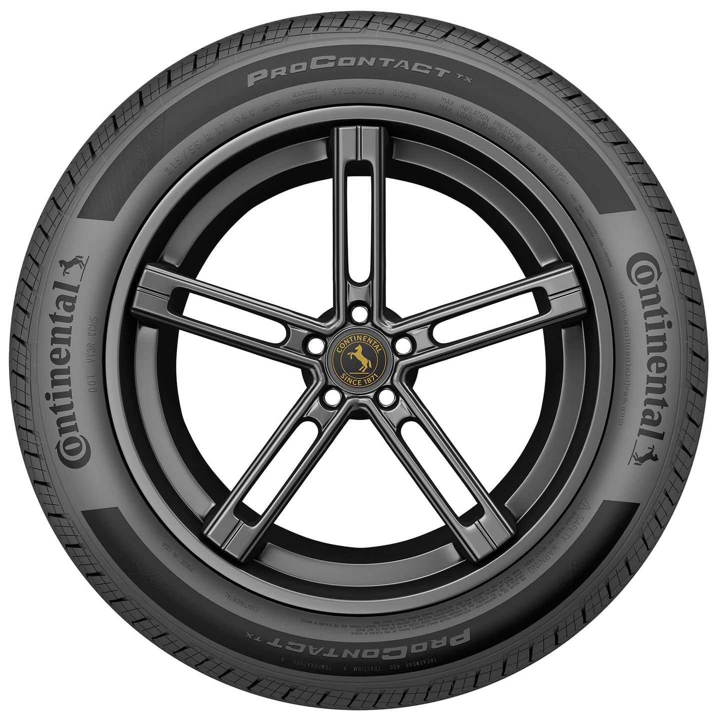 Continental ProContact TX All Season 235/45R18 94V Passenger Tire