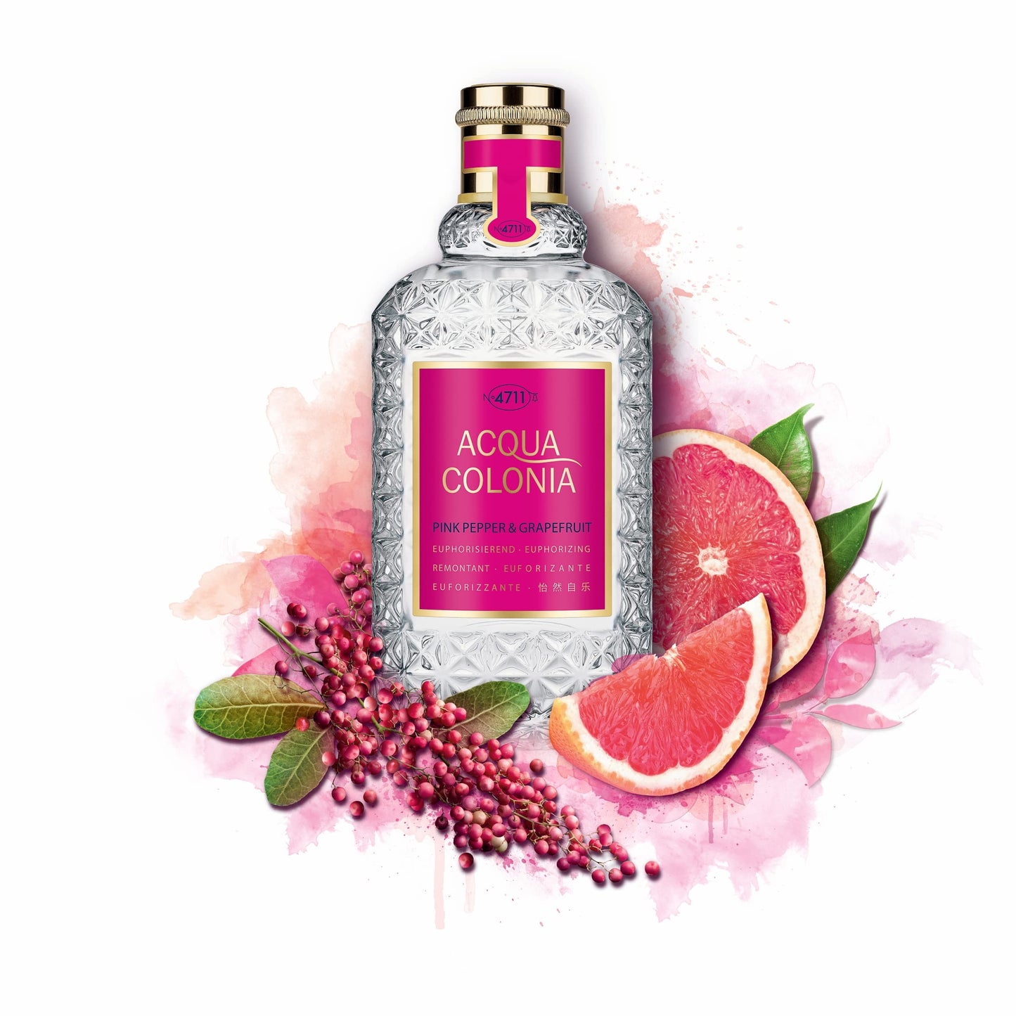 Maurer & Wirtz 4711 Acqua Colonia Pink Pepper & Grapefruit Eau De Cologne Spray Unisex 170ml/5.7oz