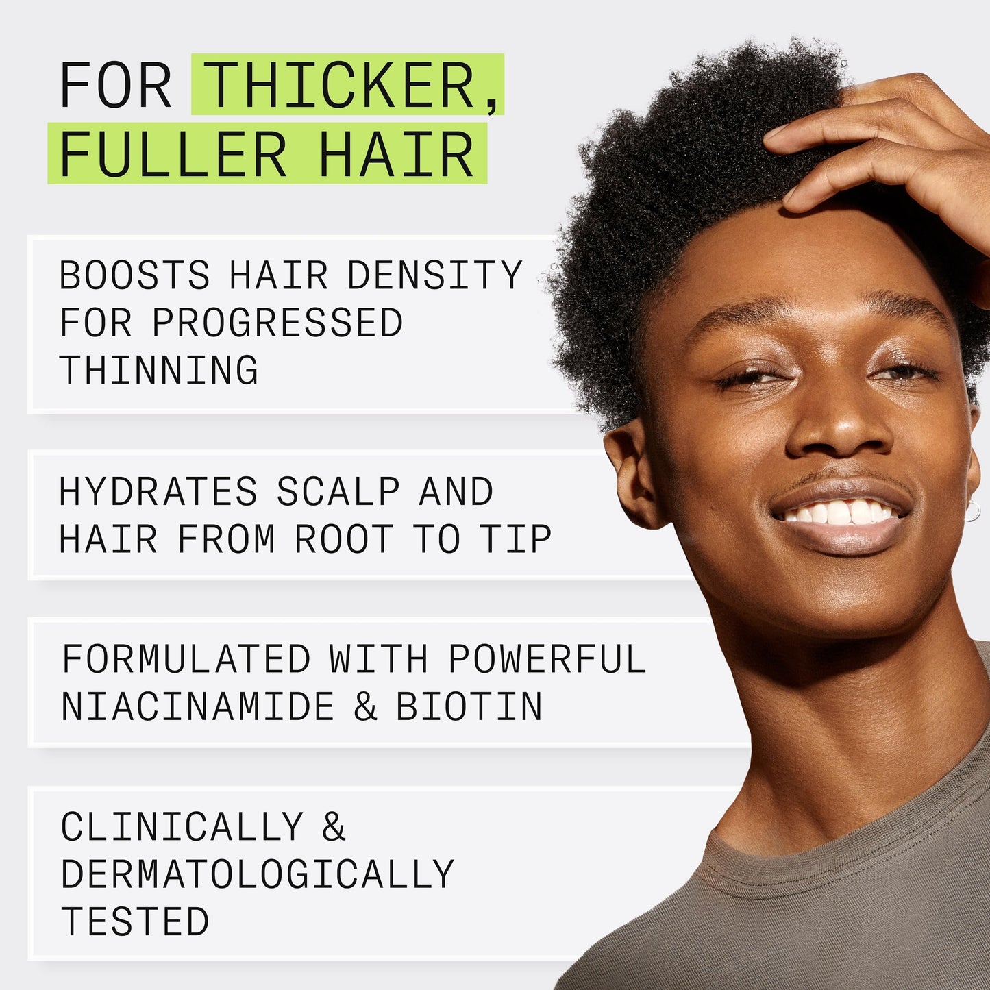 Nioxin Scalp + Hair Thickening System 2 Shampoo | For Natural or Untreated Hair with Progressed Thinning | With Niacinamide and Biotin | 16.9 Fl oz.