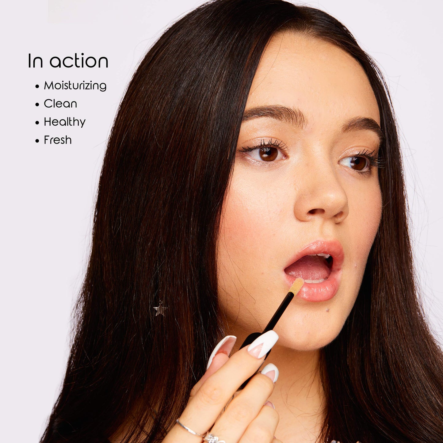Frilliance Moisturizing Natural Crystal Clear Lip Gloss for Teens, Cruelty Free Hypoallergenic All Skin Types, 8 ml / .28 fl oz