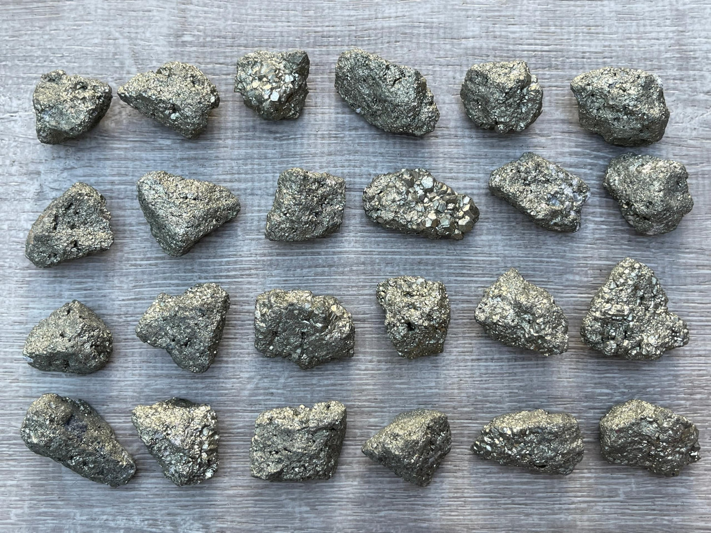 GAF TREASURES Wholesale Raw Pyrite Crystals, Natural Pyrite Stone, Natural Rough Pyrite Crystals, Pyrite Rough, Pyrite Healing Crystals (Pyrite, 0.5 Pound)
