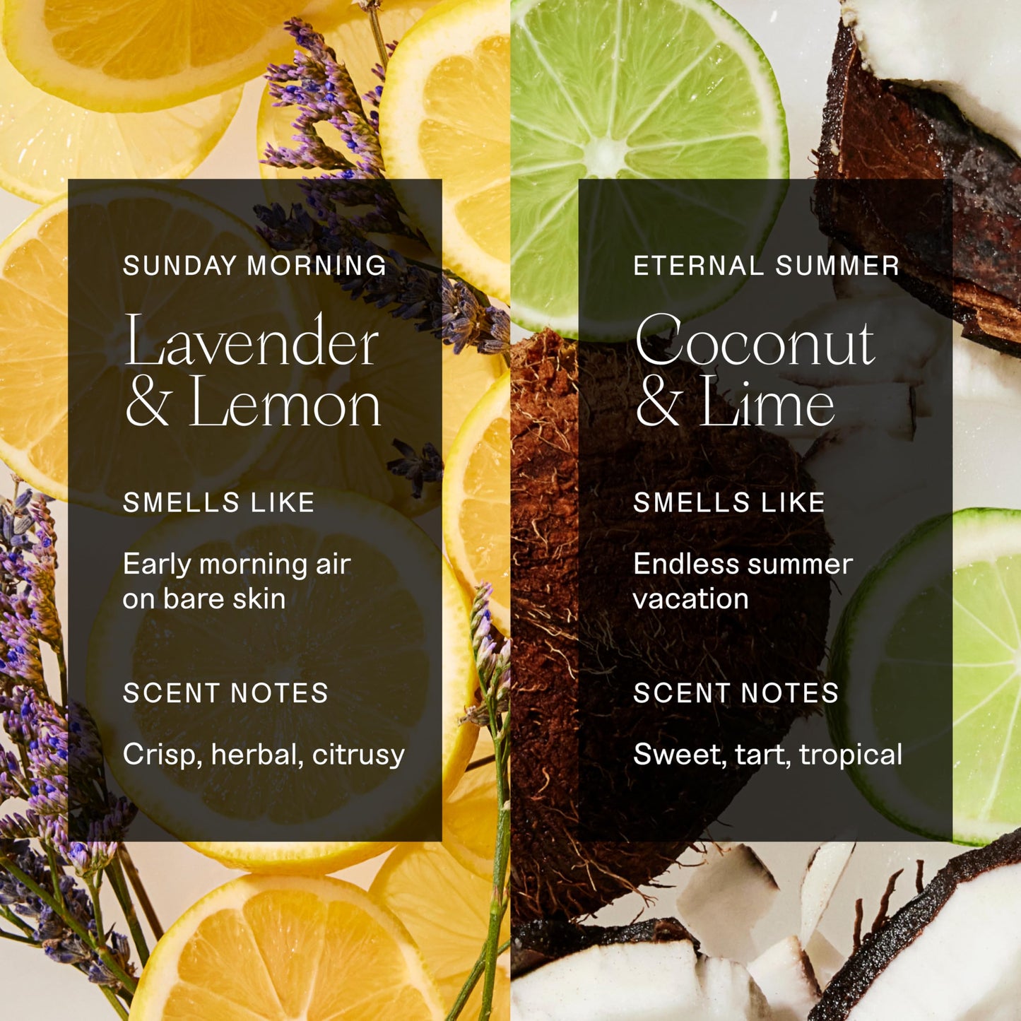 Each & Every Aluminum Free Deodorant for Women & Men – Natural Fragrance All Day Odor Protection, Sensitive Skin, EWG Verified Baking Soda Free - Lavender & Lemon + Coconut & Lime 2 Pack, 2.5oz