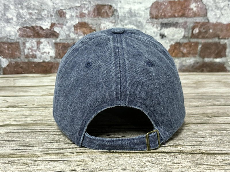 Hepandy Tyrannosaurus Hat for Big Brother, T-Rex Skeleton Bones Baseball Cap for Kids, Gift for Boys, Navy Blue Cotton Hat