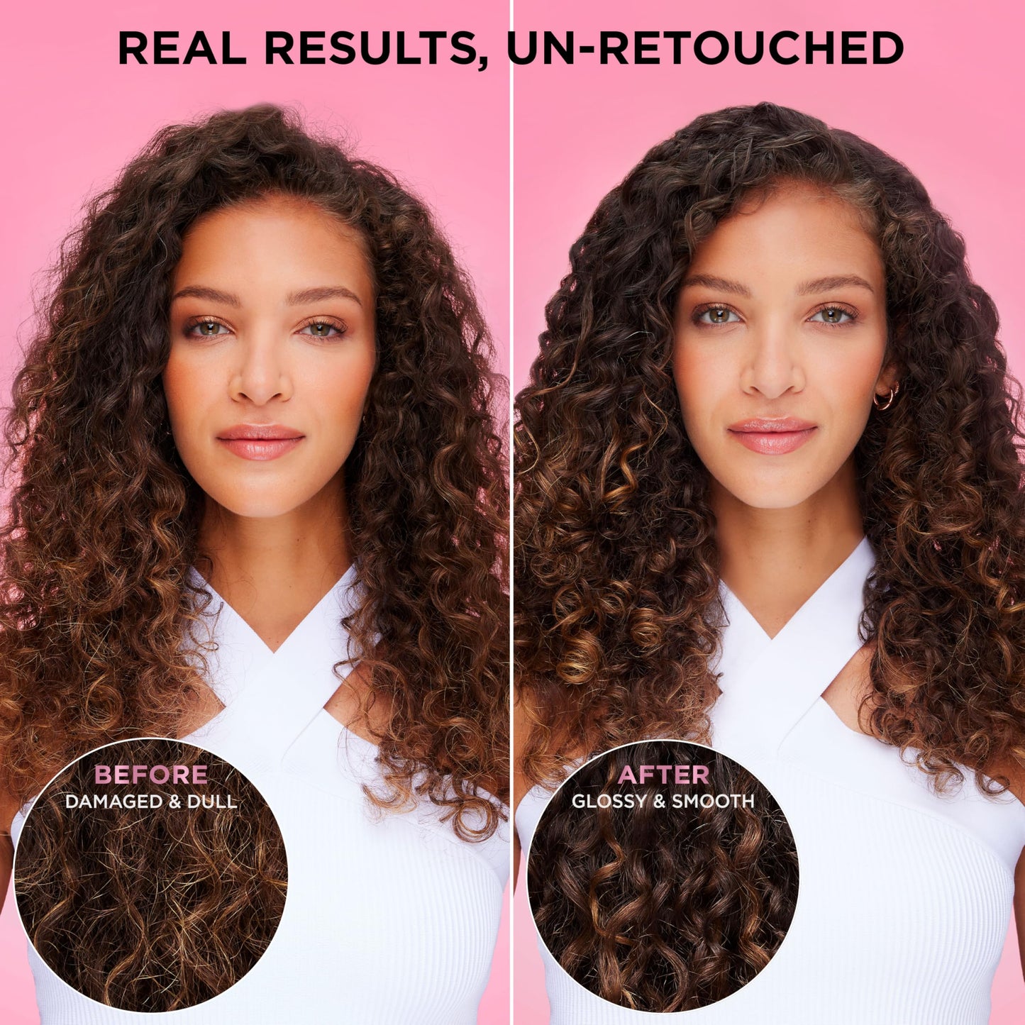 L'Oreal Paris Sulfate Free Bond Repair+ Shampoo,Hair Shampoo with Bond + Amino Acid Complex,Strengthens and Repairs Damaged or Color Treated Hair,EverPure,6.8 Fl Oz (Packaging May Vary),(Pack of 2)