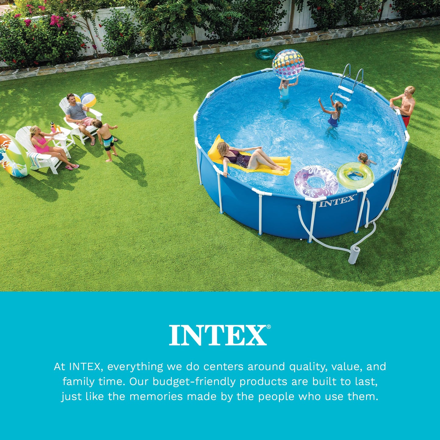 INTEX 28013E Solar Pool Cover: for 15ft Round Easy Set and Metal Frame Pools – Insulates Pool Water – Reduces Water Evaporation – Keeps Debris Out – Reduces Chemical Consumption