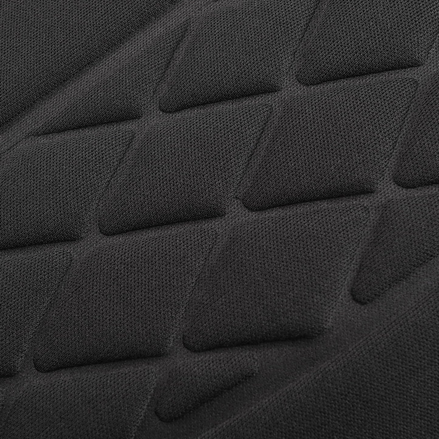 DgiqLeite Car Seat Cushions, Car Seat Cover Foldable Portable Seat Cover for Back and Seat Cushions with Bottom Anti Slip Silicon(1 Pack/Black)