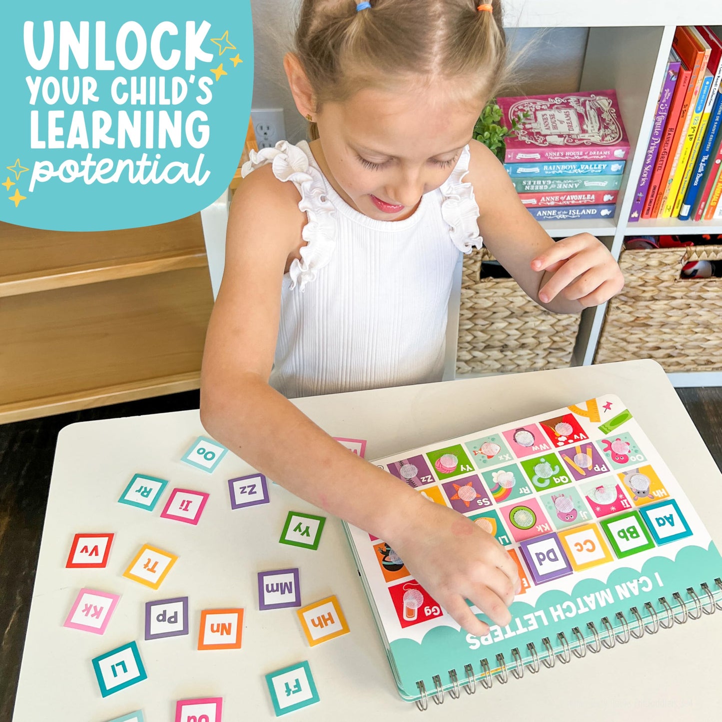 My First Busy Book For Toddlers 3-5 - My Preschool Busy Book For 5-7 Year Old, Toddler Activity Books, Homeschool Preschool Learning Activities, Coloful Kindergarten Learning Activities