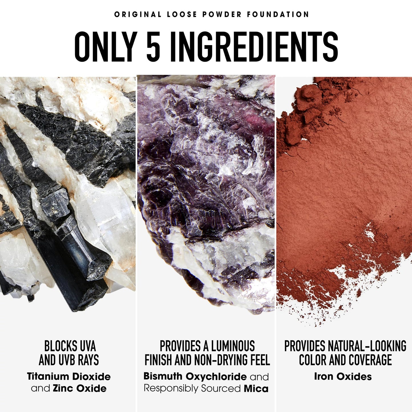 Original Loose Powder Foundation SPF 15, Golden Medium 14, Vegan, Cruelty-Free & Dermatologist-Tested
