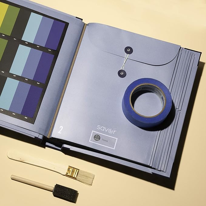 Savor | El Folio Organizador de Documentos en Español | Carpeta Expandible de Emergencia para Certificado de Nacimiento, Tarjeta de Seguridad Social | Mother’s Day Gift for Moms (Slate)