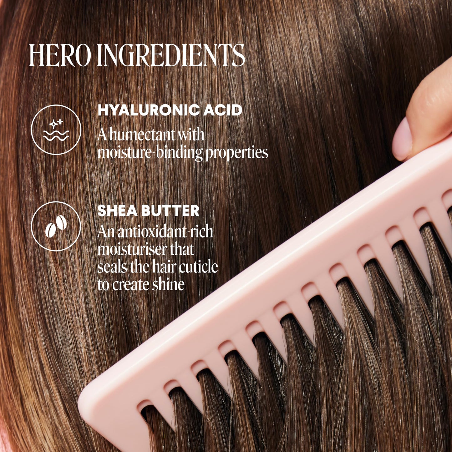 MONDAY Haircare MOISTURE Shampoo + Conditioner with Hyaluronic Acid & Shea Butter for Dry & Dull Hair 90 mL (Dual Set)