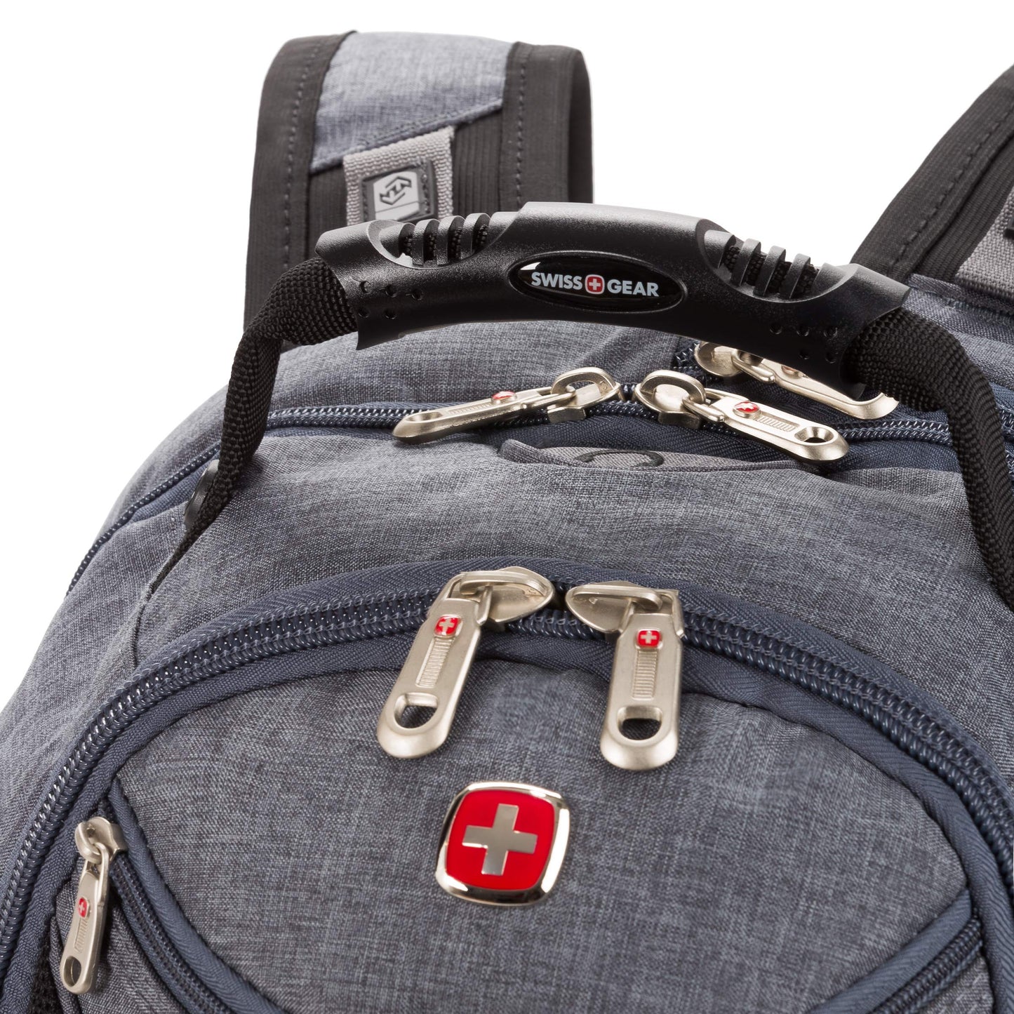 SwissGear 5977 ScanSmart TSA Friendly Laptop Backpack, Fits Most 17 Inch Laptops and Tablets, Ideal for Work, Travel, School, College, and Commuting, Grey