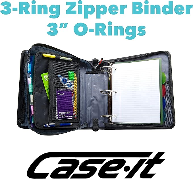 CAED145PP - BNDR,3 ZIP BIND,PP