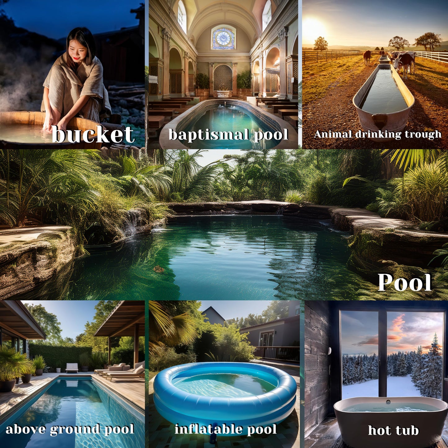 3500W 240V Fully Submersible Water Heater of Hot Tub & Inflatable Pool – Portable Immersion Electric Heater with Auto Shut Off & WiFi Timer for Tub, Spa, Above Ground/Inground Pool & Baptistry etc