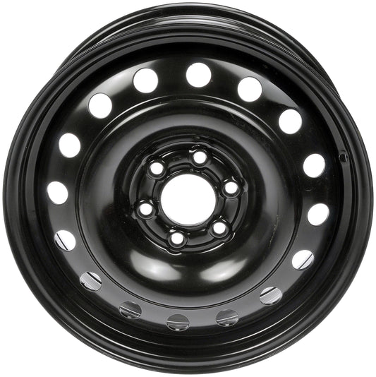 Dorman 939-185 17 x 6.5 In. Steel Wheel Compatible with Select Models, Black