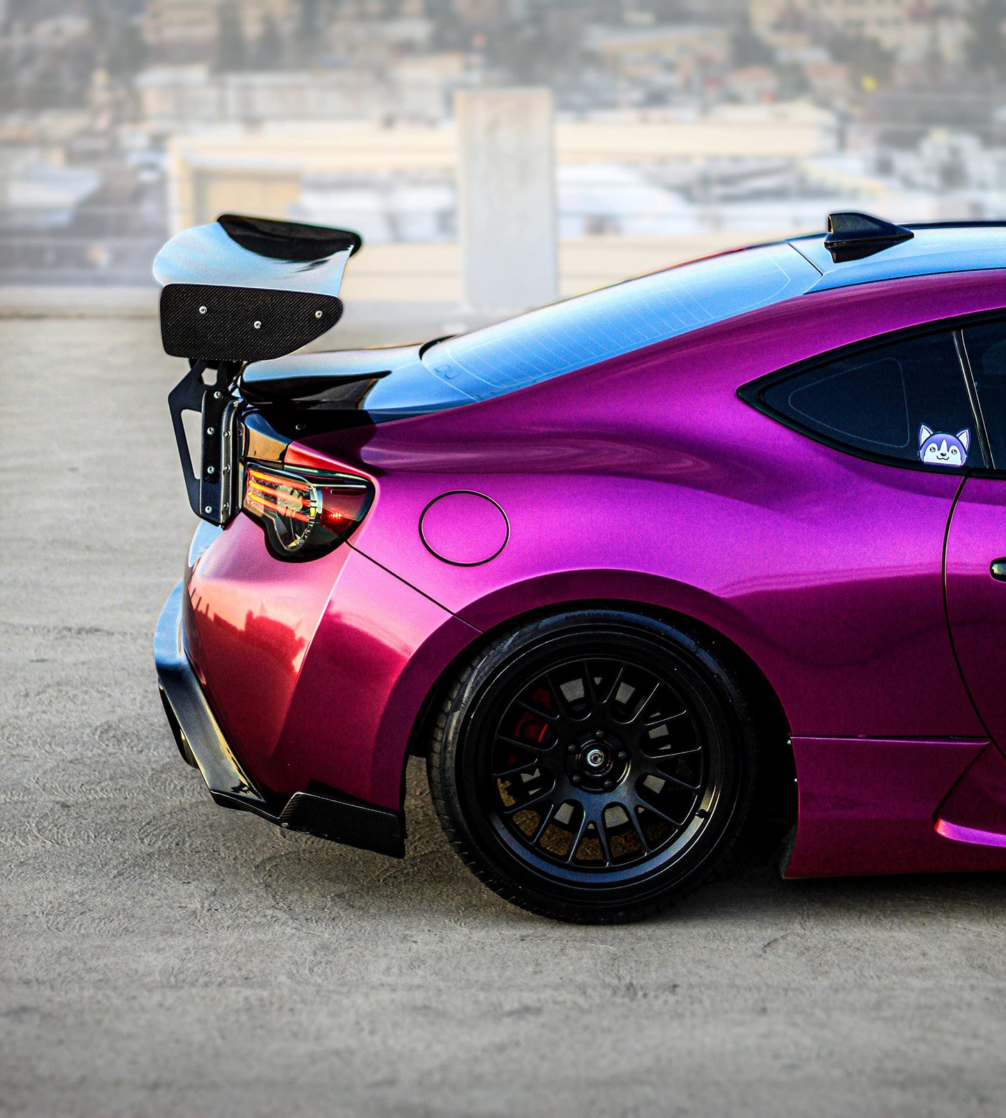 VViViD+ Gloss Metallic Joker Purple Premium Vinyl Wrap Film (50ft x 5ft)