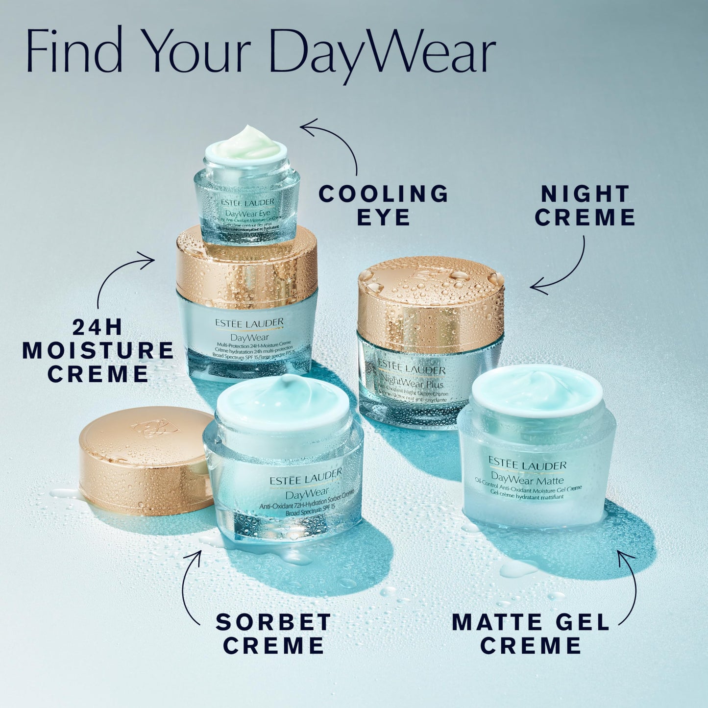 Estée Lauder DayWear Multi-Protection Anti-Oxidant 24H-Moisture Cream SPF 15 | Anti-Aging Moisturizer | Face Cream for Normal/Combination Skin, 1.7 Ounce, (Pack of 2)