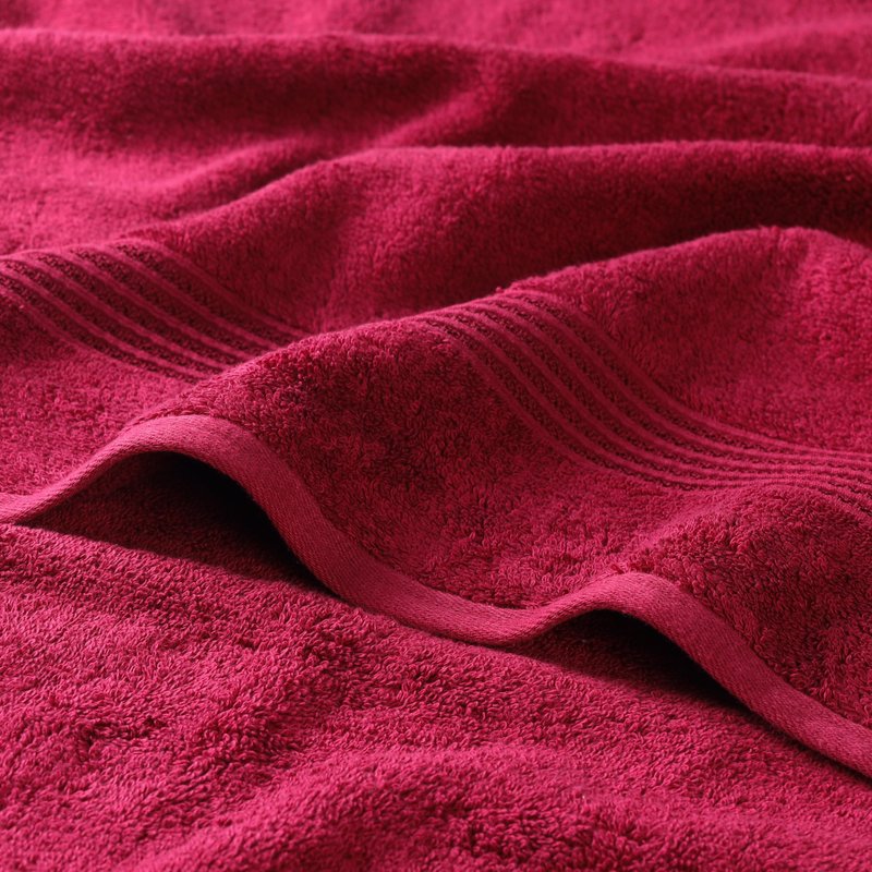 Superior Egyptian Cotton 10-Piece Face Towel Set , Small Towels For Facial, Spa, Quick Dry, Absorbent Towels, Bathroom Accessories, Guest Bath, Home Essentials, Washcloth, Airbnb, Burgundy