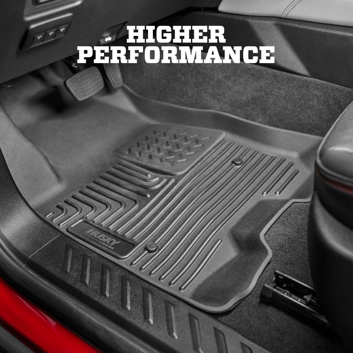 Husky Liners Weatherbeater Floor Mats | Fits 2013-2018 Nissan Altima (for 2013 Fits Models with Build Date of 11/01/12 or Higher ONLY)| Front & 2nd Row, 3-pc Black - 99641