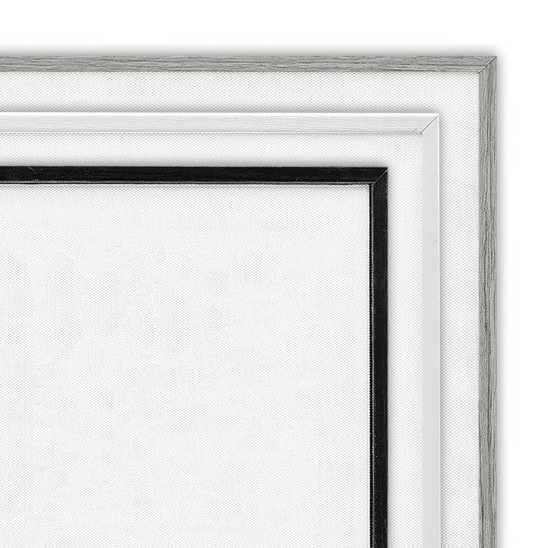 Stupell Industries 'Makeup Nail Polish Brush Drip', Framed Giclee Art, Gray, 16 x 20 Inches, Easy to Hang and Sturdy, Made in USA, by Ziwei Li