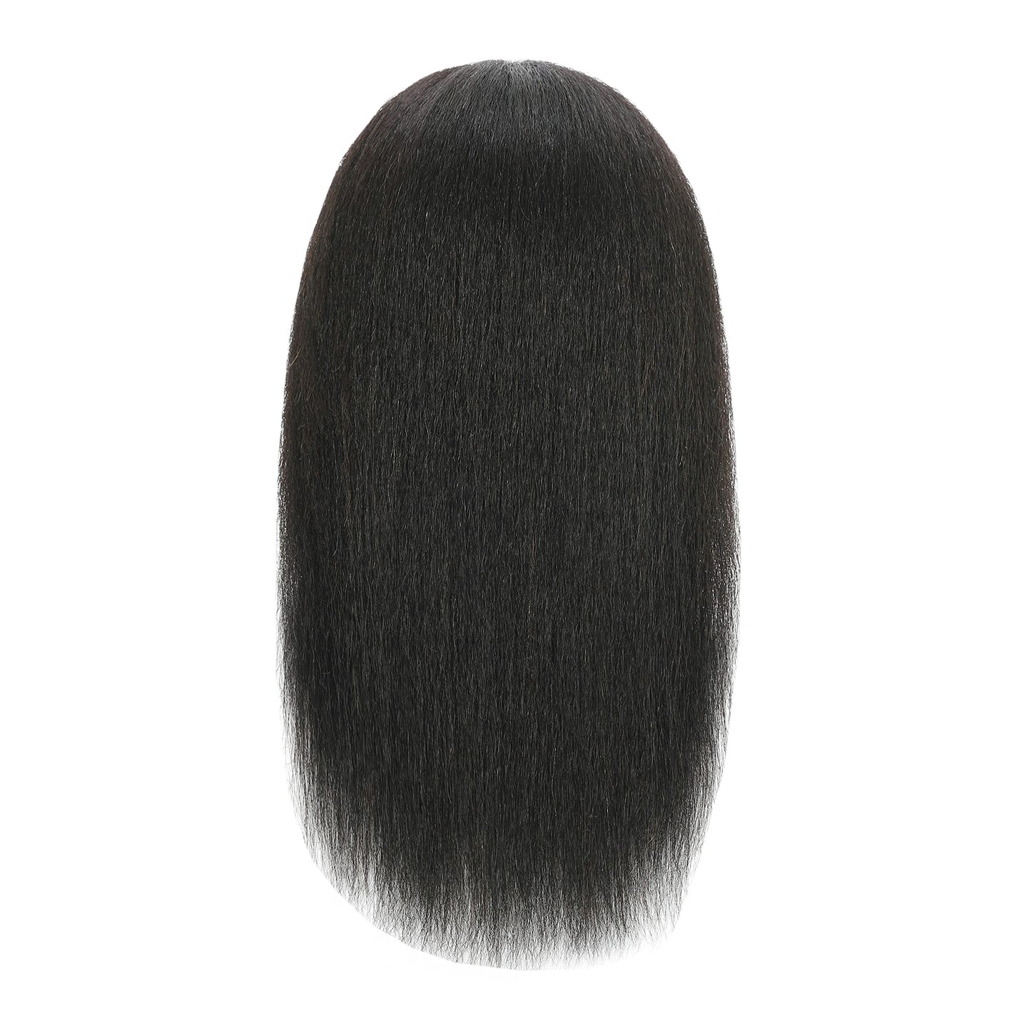 TIANYOUHAIR Mannequin Head 100% Human Hair Cosmetology Manikin Doll Training Head with Stand for Hairdresser Practice Braiding Styling Coloring Bleaching Dyeing Cutting Updos Display