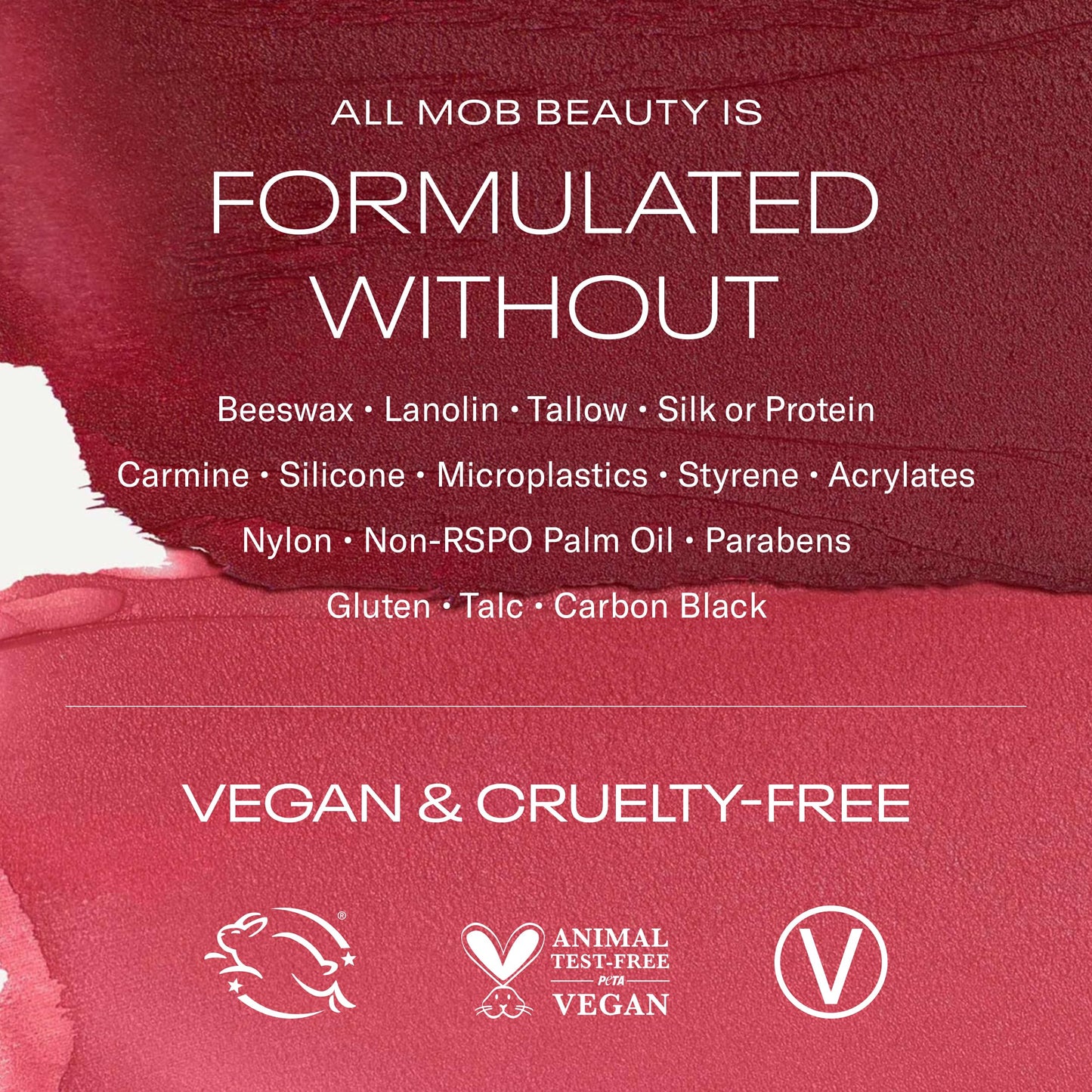 MOB Beauty Hydrating Shine Lip Balm, M139 Cool Nude Tinted Lip Balm Stick with Jojoba and Sunflower Oils, Moisturizing Glossy Finish, Vegan, Cruelty Free